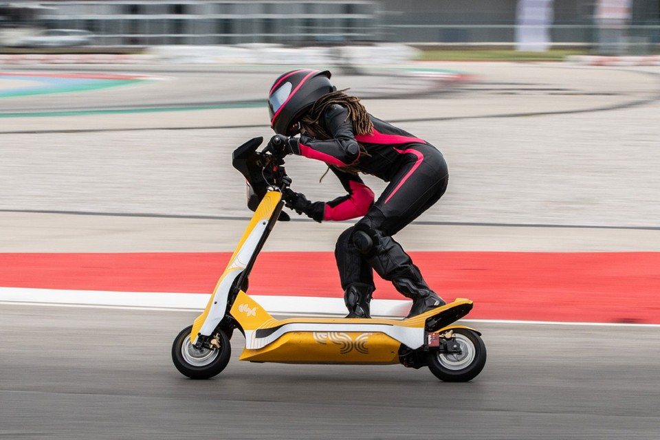 Racing scooters